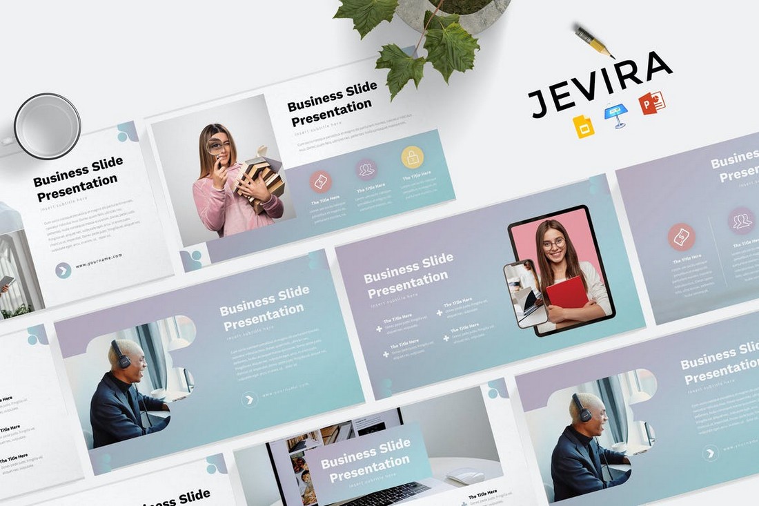 Jevira - Minimal Presentation Template