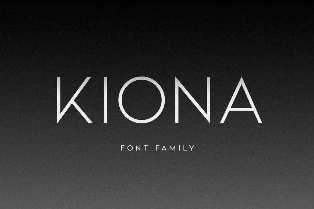 KIONA Modern Font