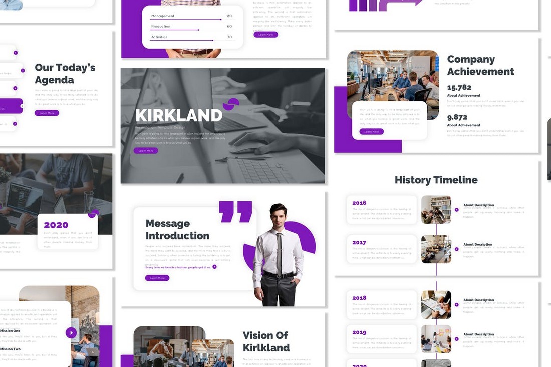 Kirkland - Business PowerPoint Template