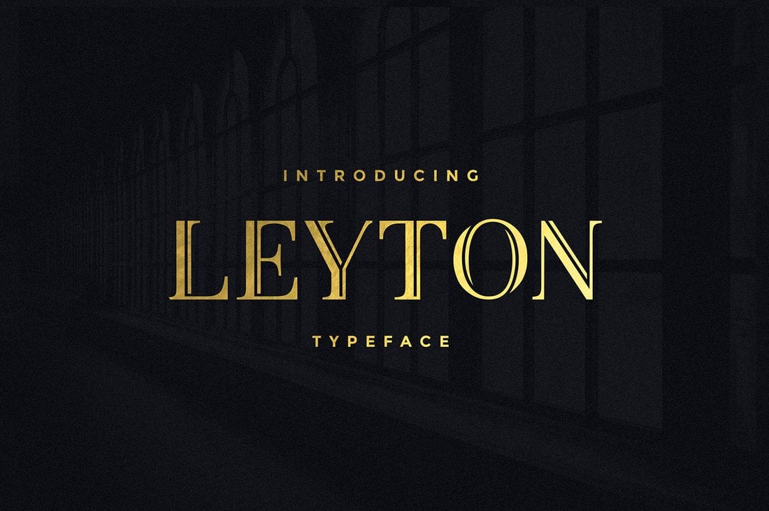 Leyton - Free Elegant Serif Font