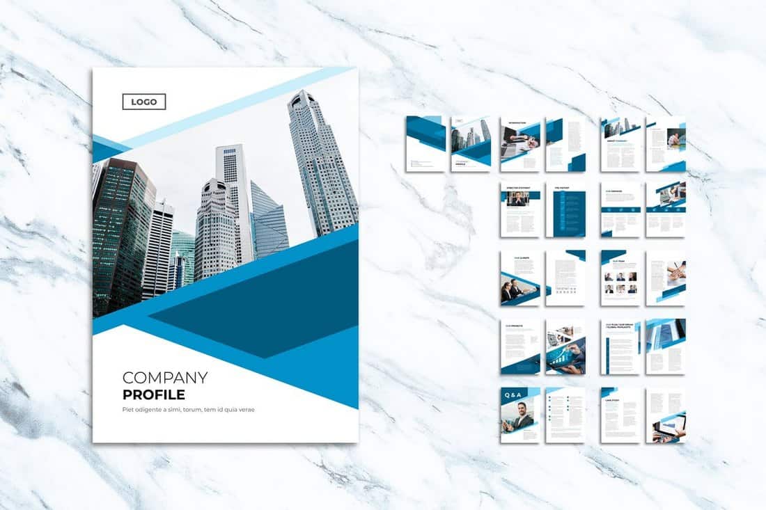 Multipurpose Company Profiles Brochure