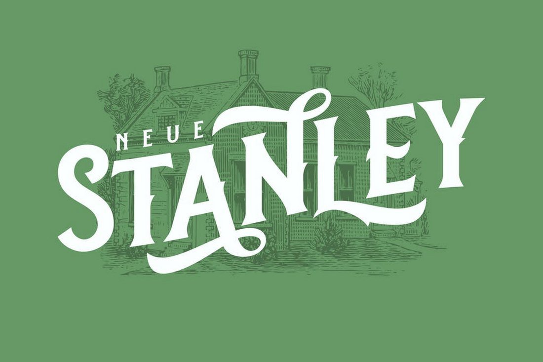Neue Stanley - Slab Serif Font
