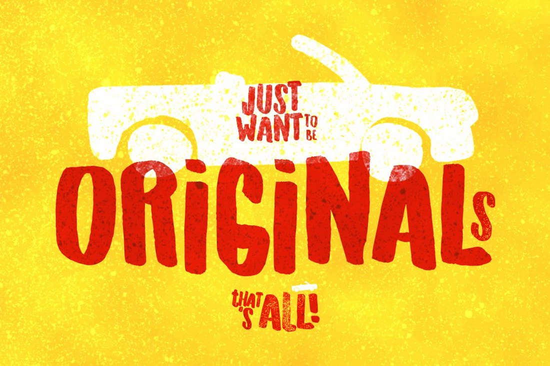 Originals - Poster Font