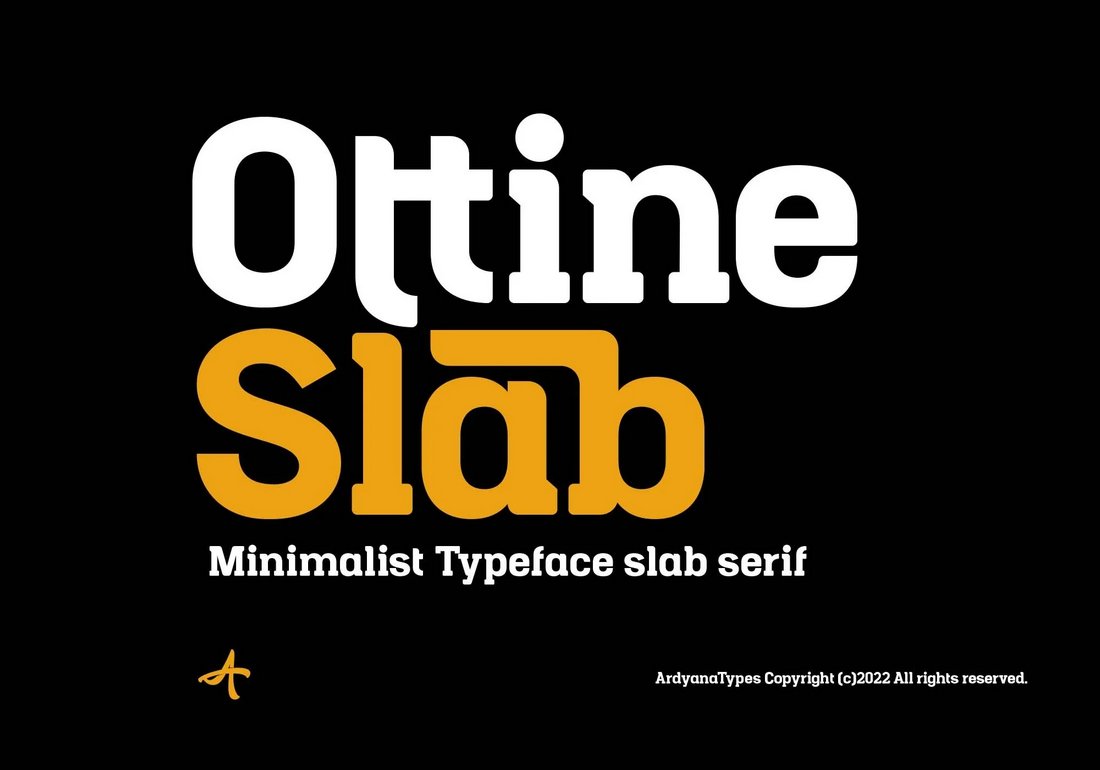 Ottine Slab - Free Slab Serif Font