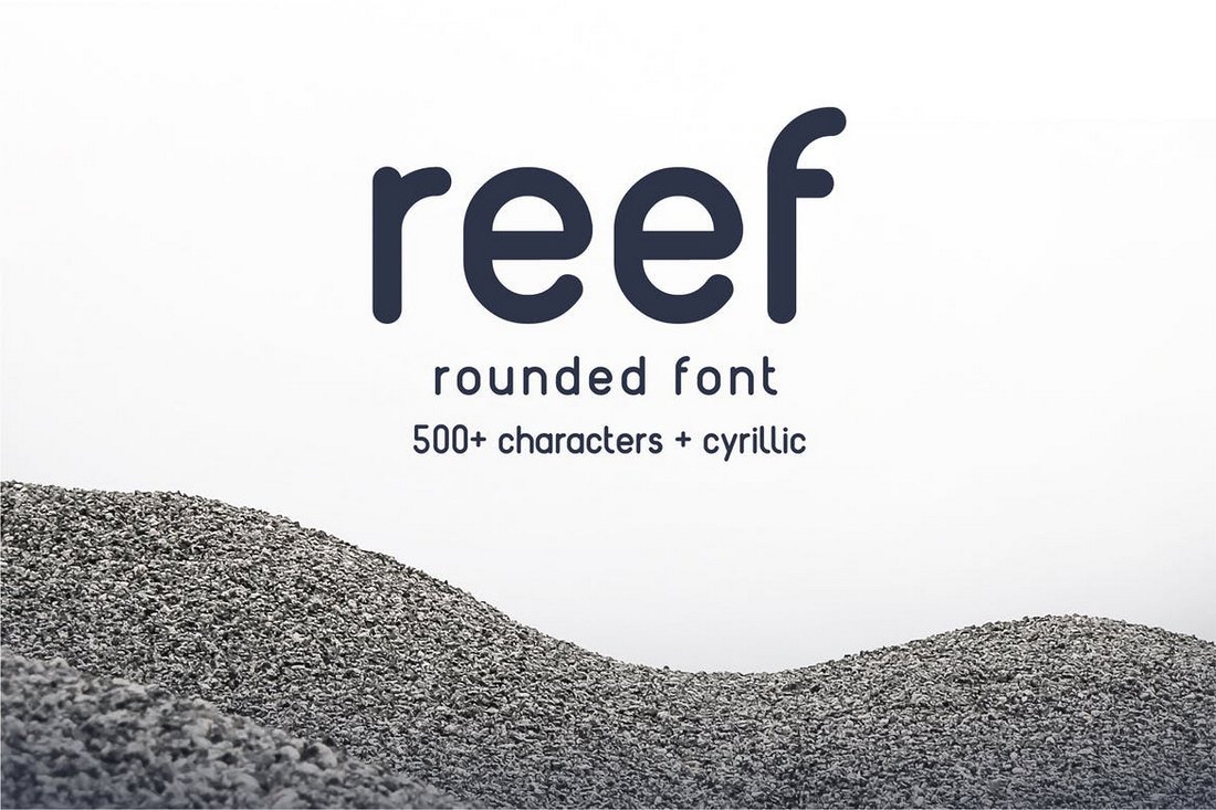 Reef - Rounded Font