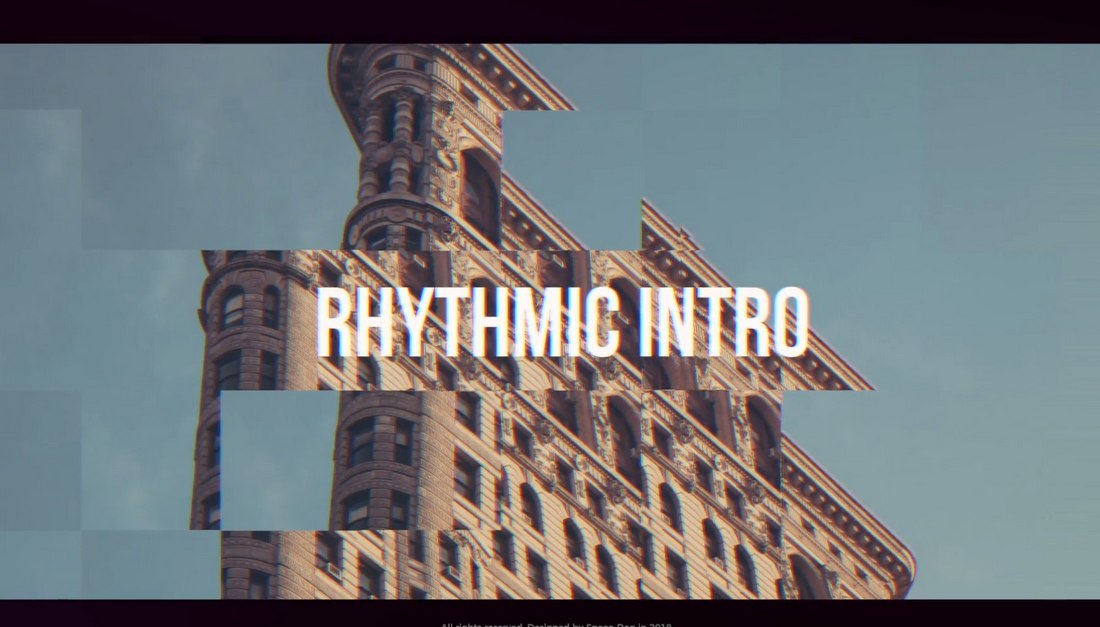 Rhythmic Intro - Final Cut Pro Template