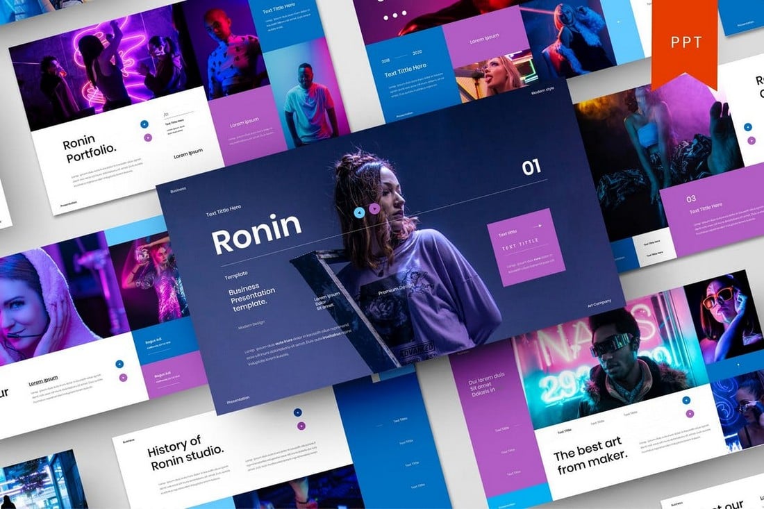Ronin - Business PowerPoint Template