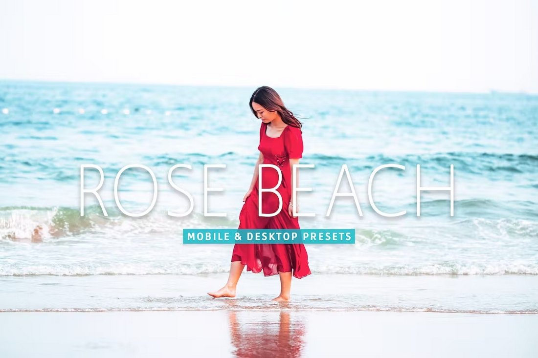 Rose Beach - Outdoor Lightroom Presets