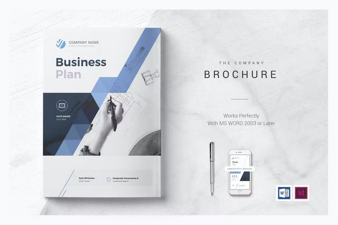 Simple Business Plan Word Template