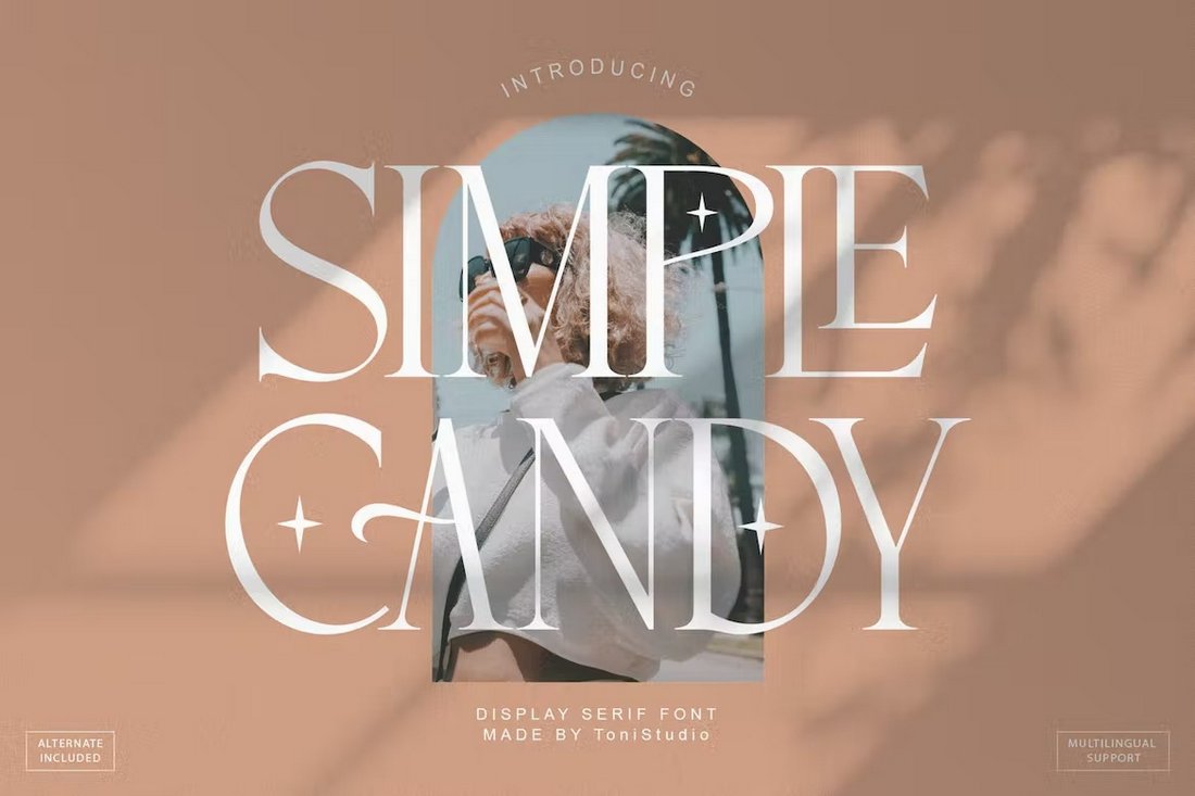 Simple Candy- Trendy Poster Font