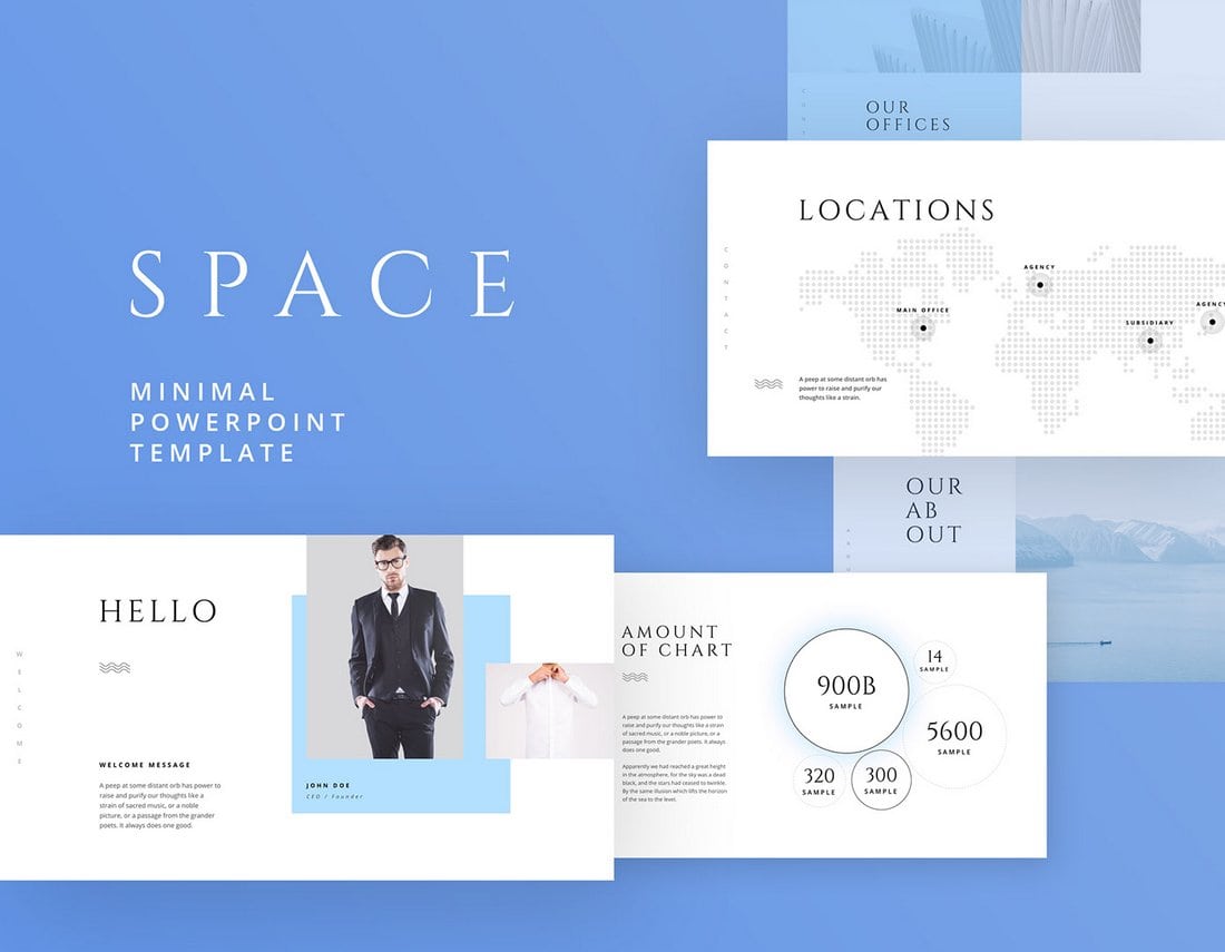 Space - Free Business Keynote Template