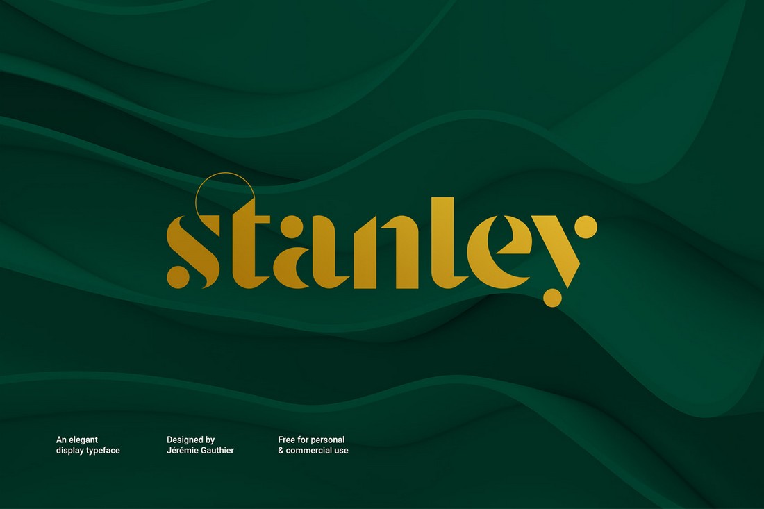 Stanley - Free Display Poster Font
