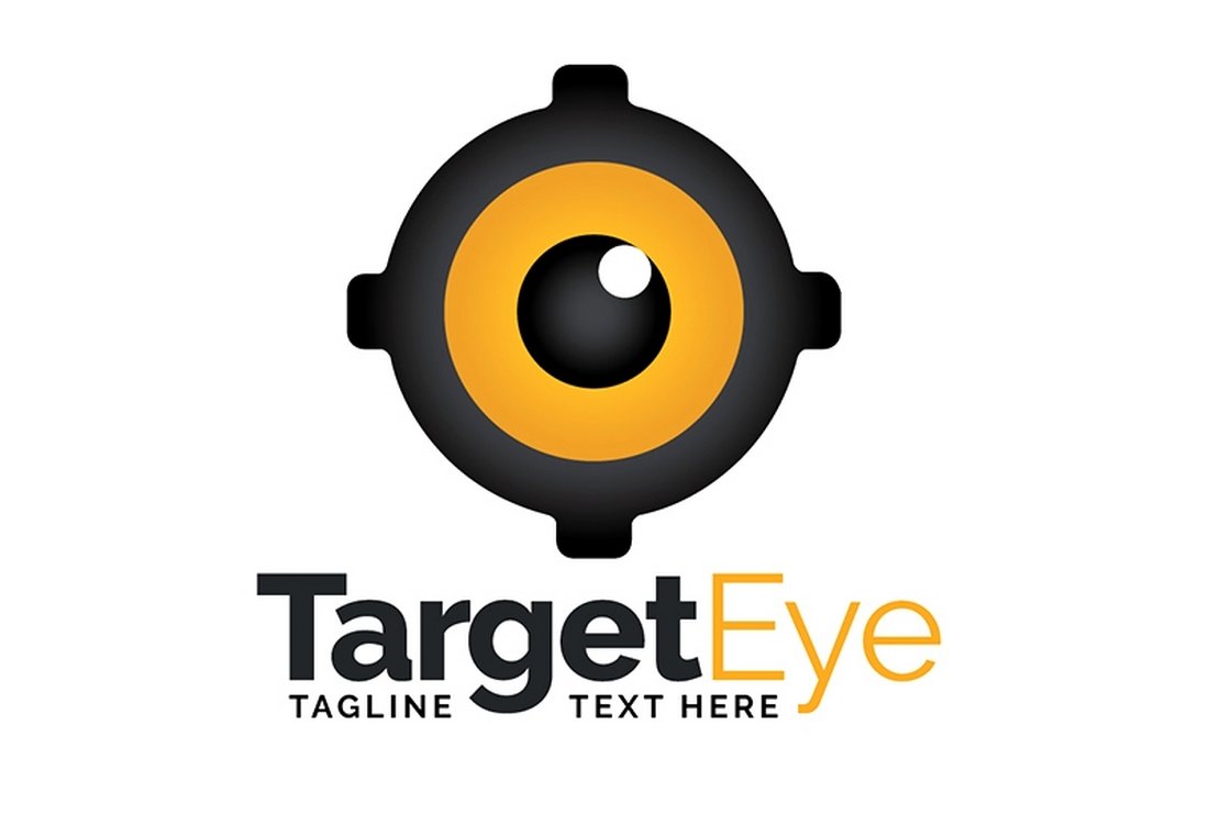 Target Eye - Free Logo Template