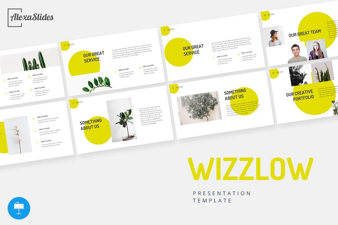 Wizzlow - Creative Keynote Template