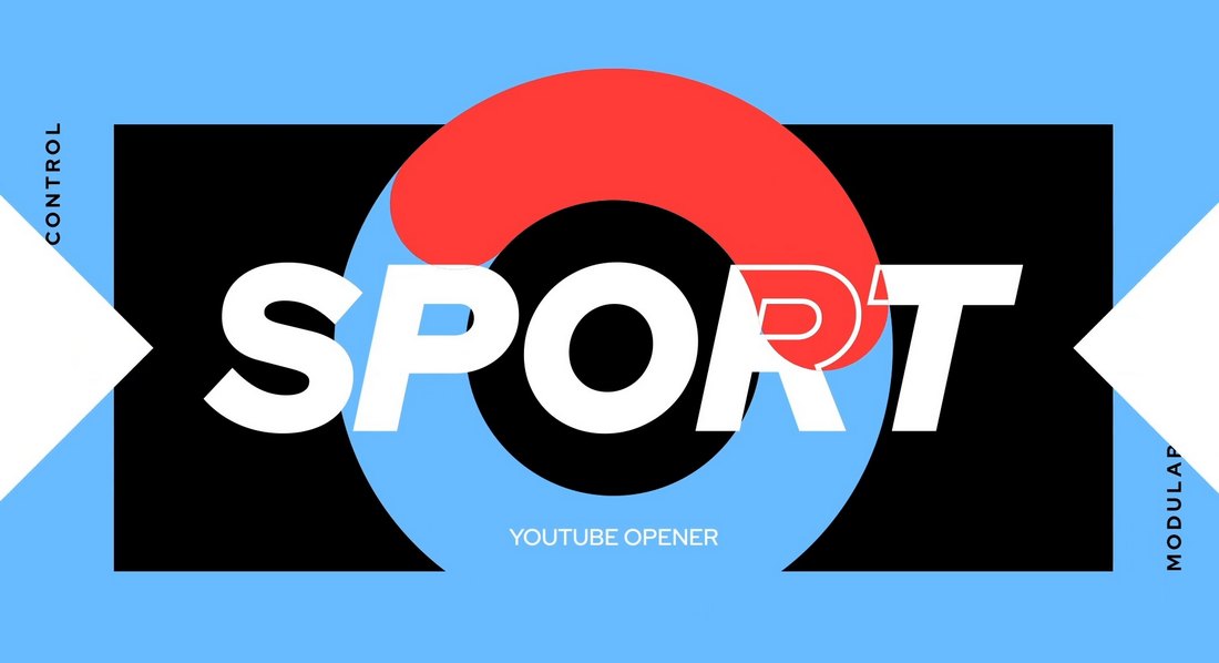 YouTube Sports Opener Premiere Pro Templates