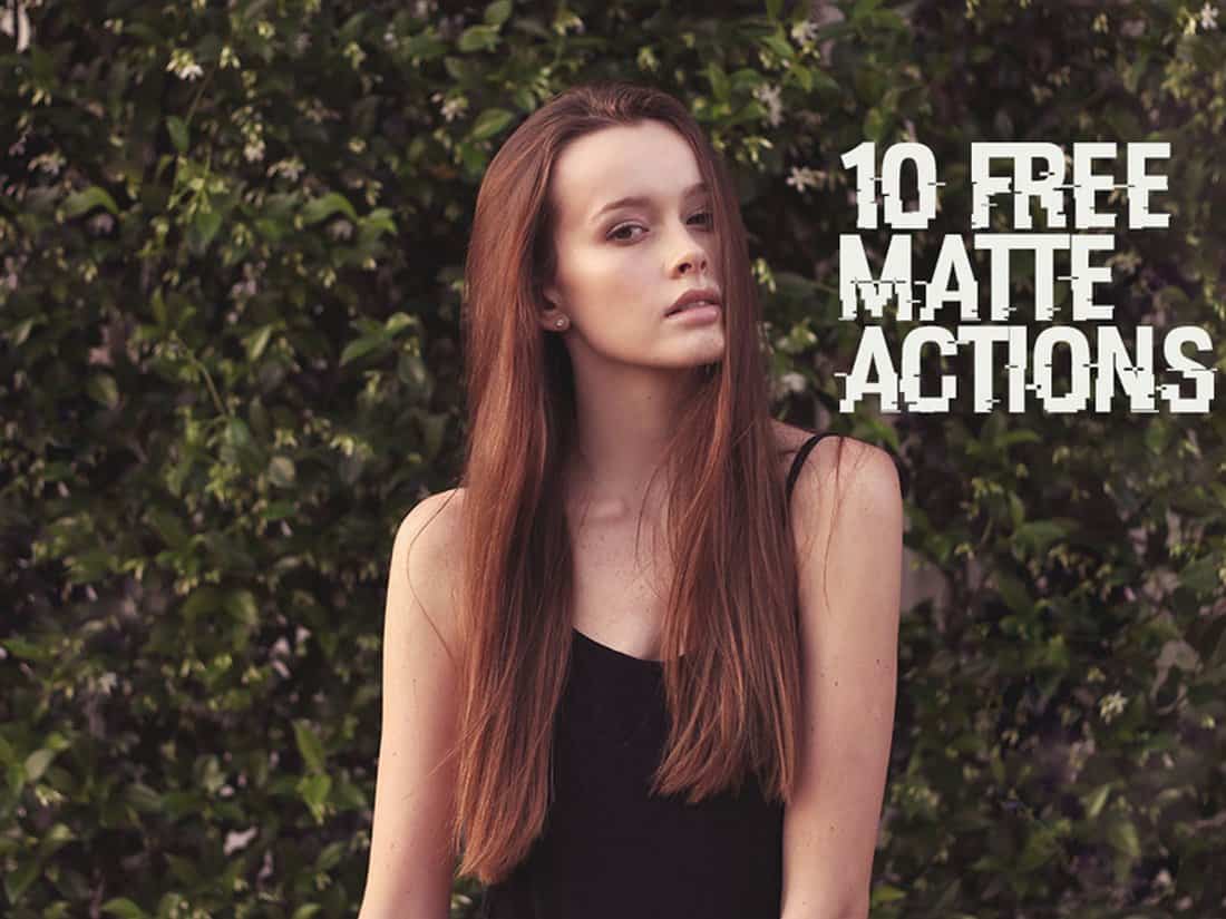 10 Free Matte Photoshop Actions