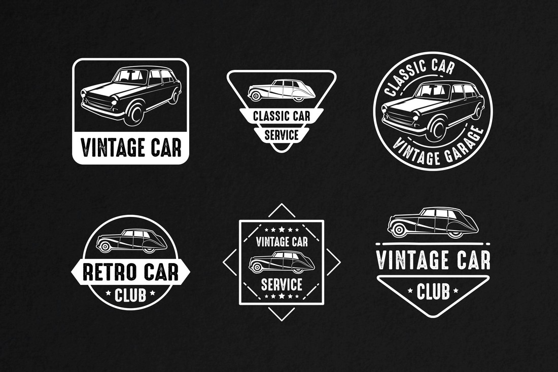 6 Free Car Badges & Logo Templates