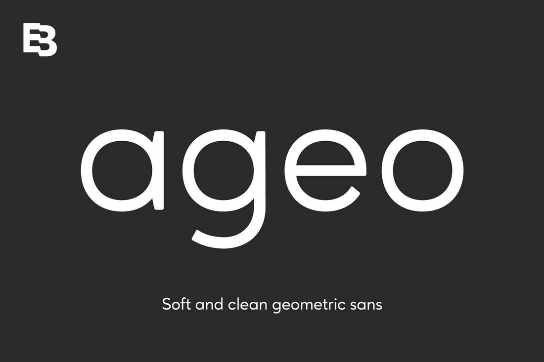 Ageo - Elegant Geometric Sans Font