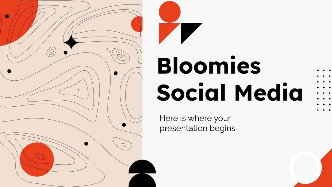 Bloomies - Free Social Media Marketing PPT