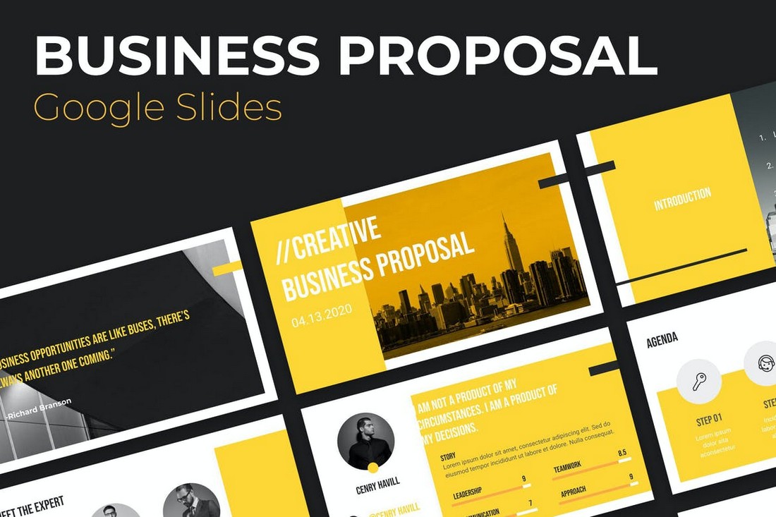 Business Proposal PowerPoint & Google Slides Template
