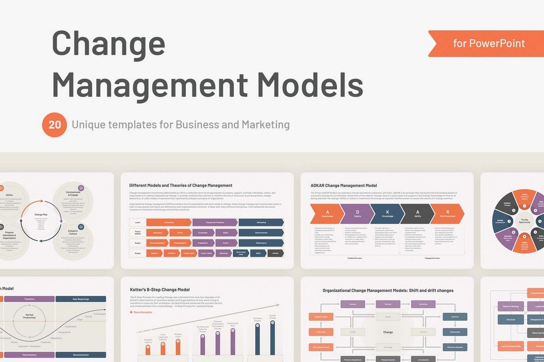 Change Management Models for PowerPoint