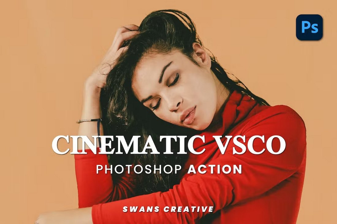 Cinematic VSCO Photoshop Action