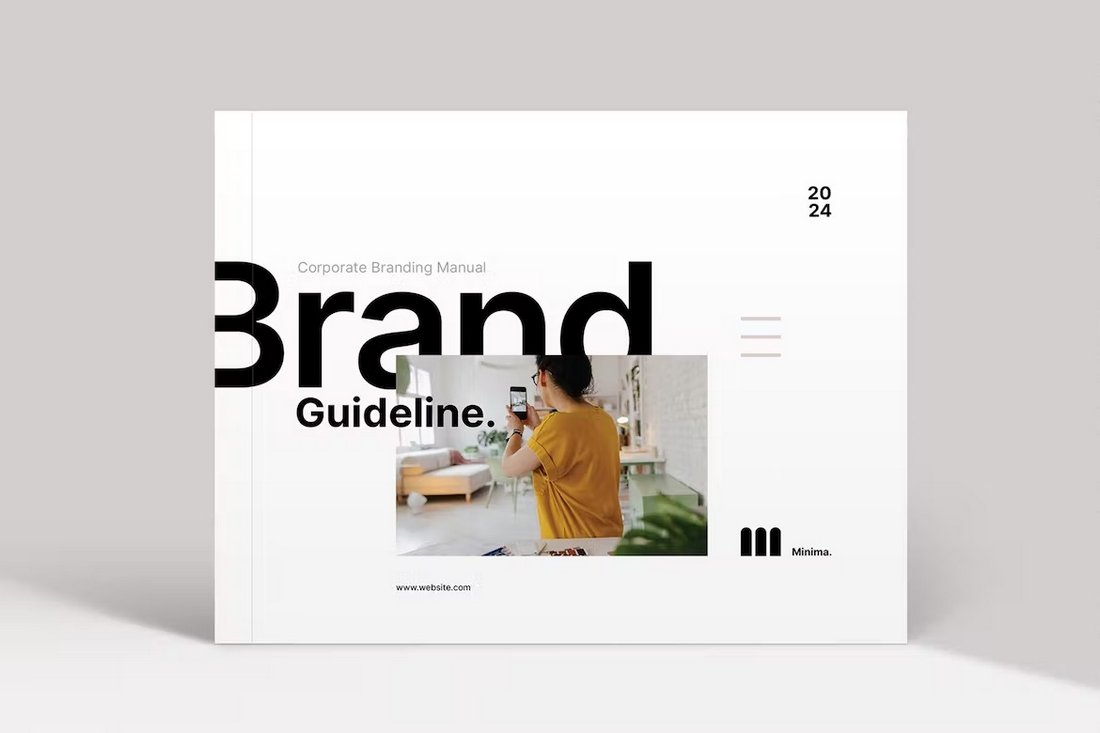 Clean & Minimal Brand Guidelines Template
