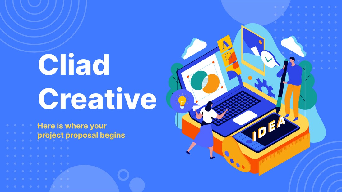 Cliad - Free Creative Project Proposal Template