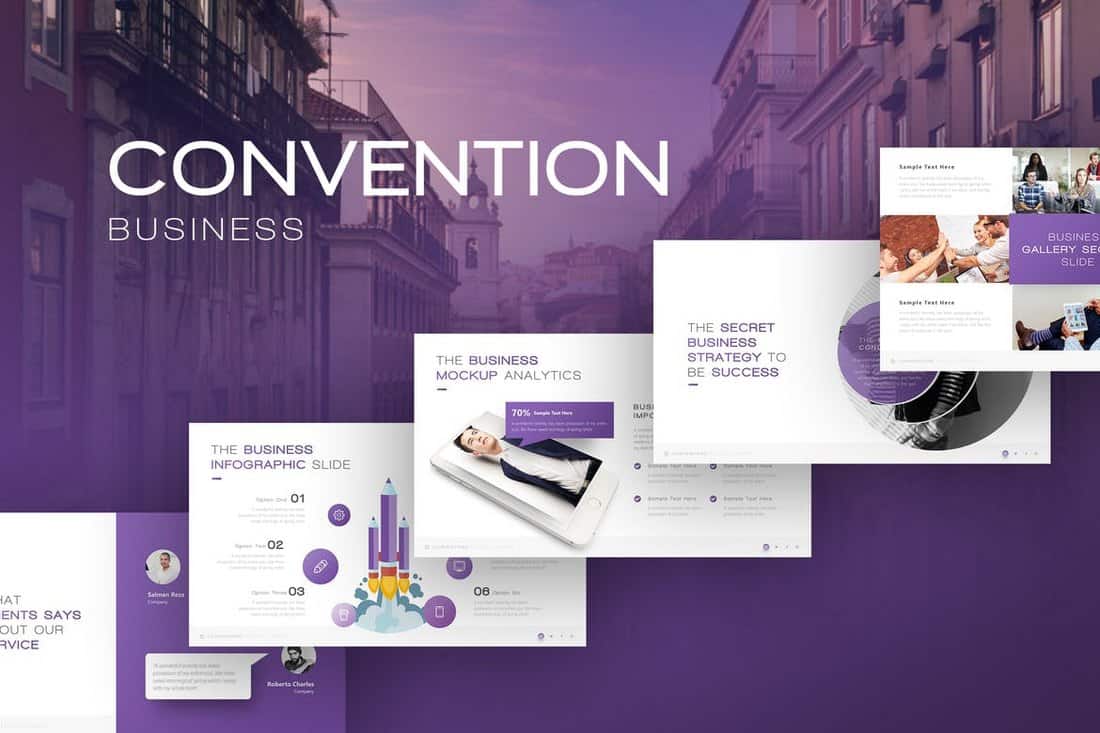 Convention - Business Presentation Template