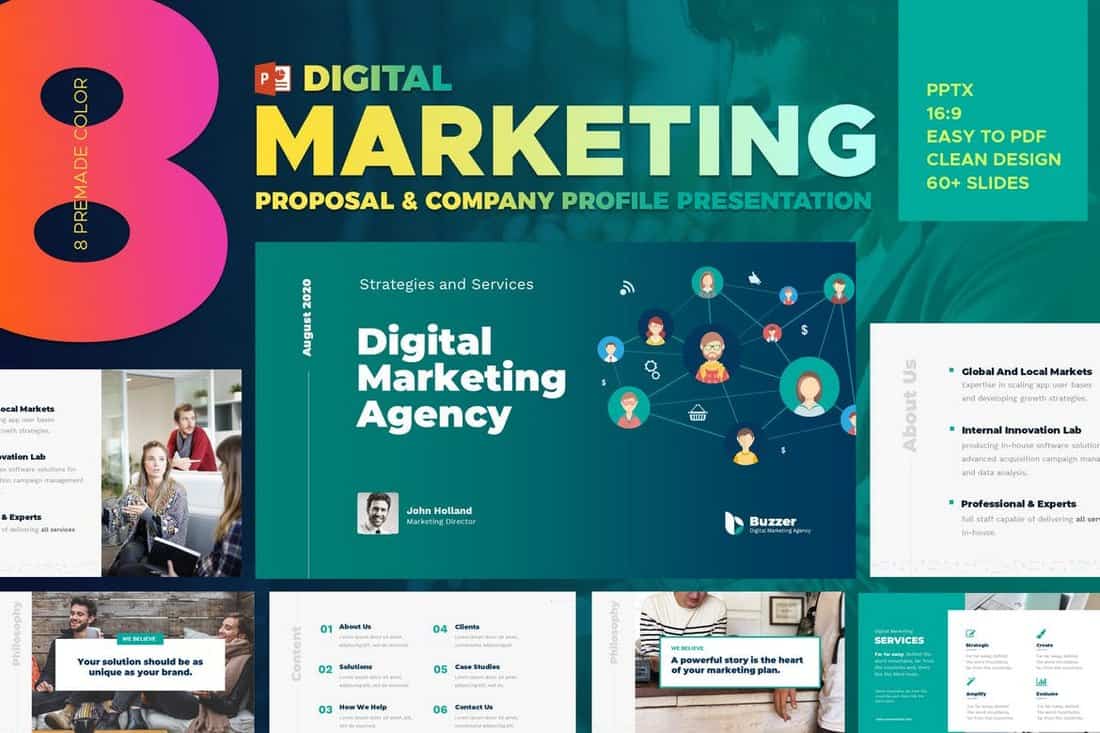 Digital Marketing Agency PowerPoint Presentation