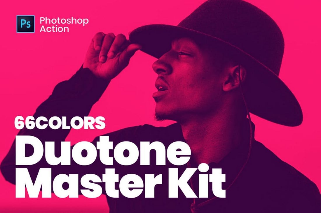 Duotone Master Kit - Photoshop Actions