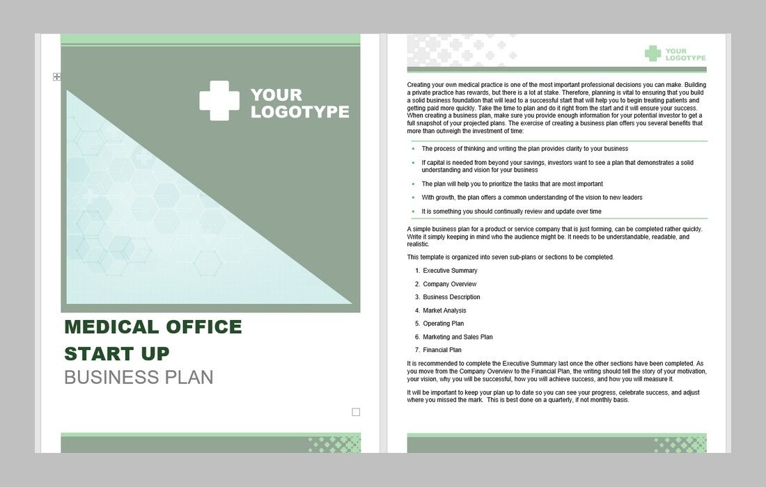 Free Healthcare Business Plan Word Template