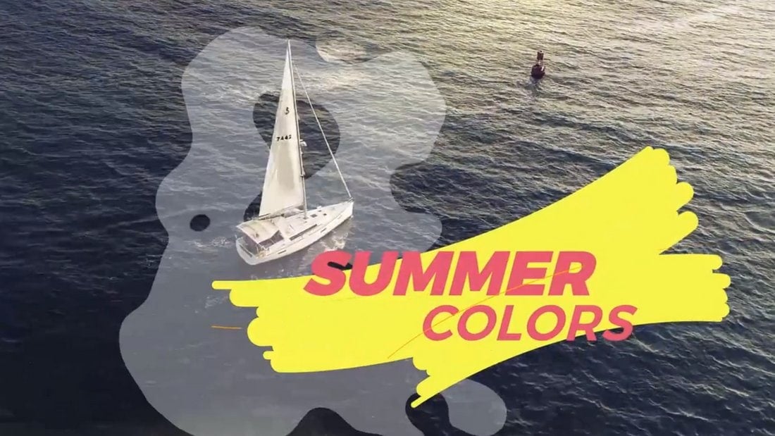Free Inspiring Summer Slideshow Template