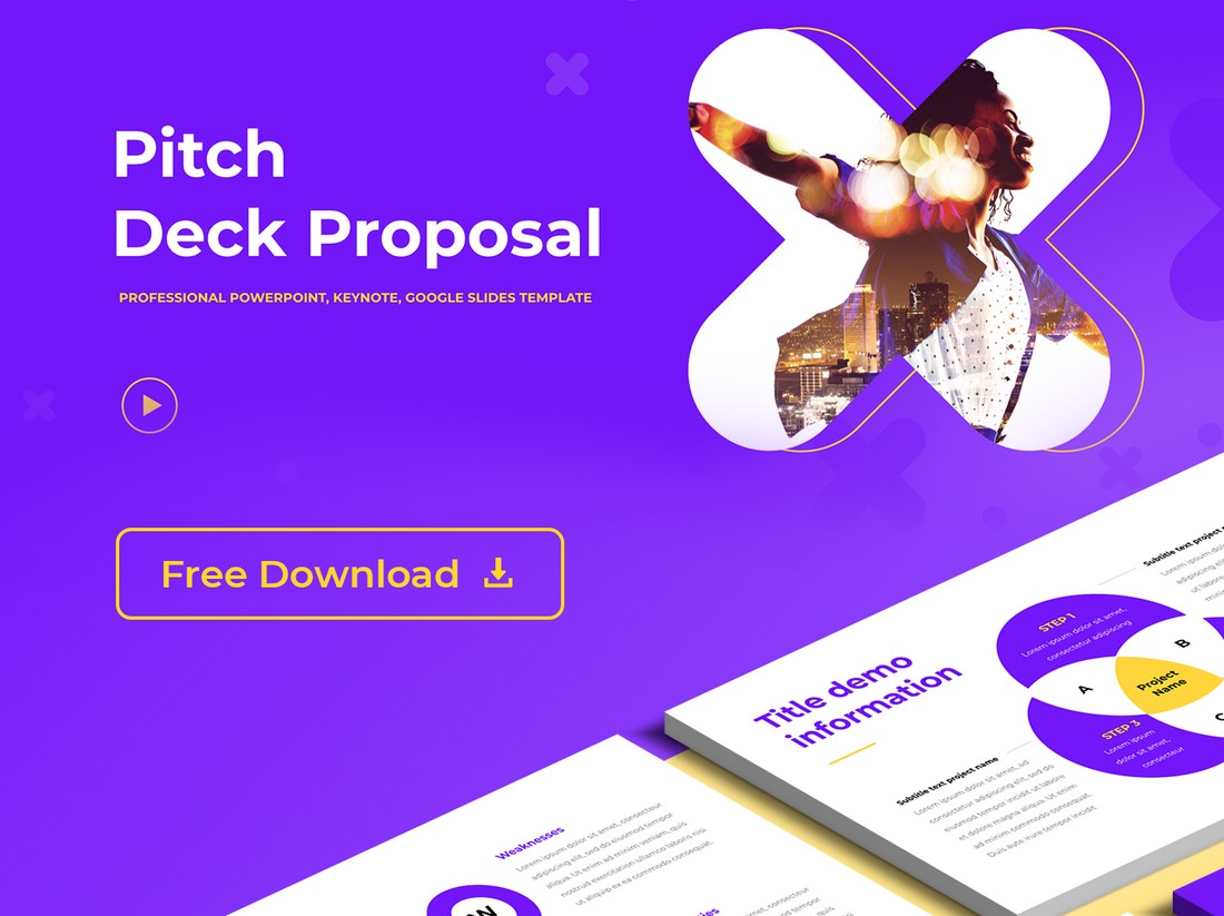 Free Pitch Deck Proposal PowerPoint Template