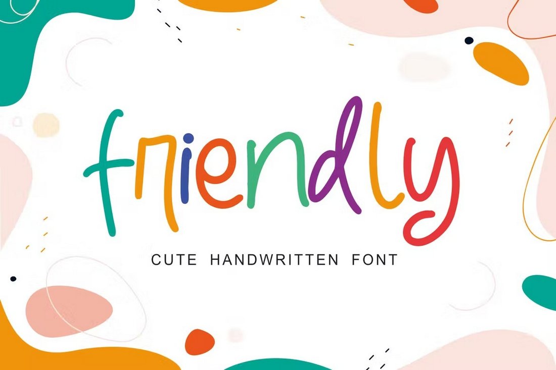 Friendly - Handwritten Friendly Font