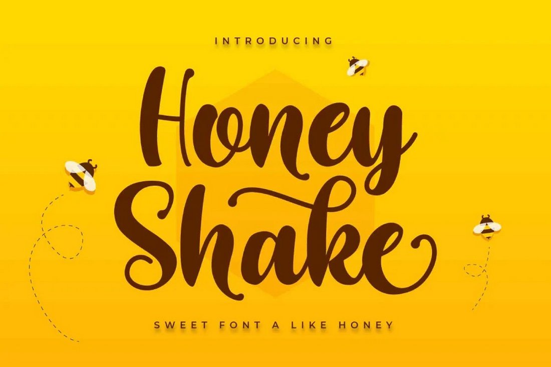 Honey Shake - Free Friendly Handwritten Font