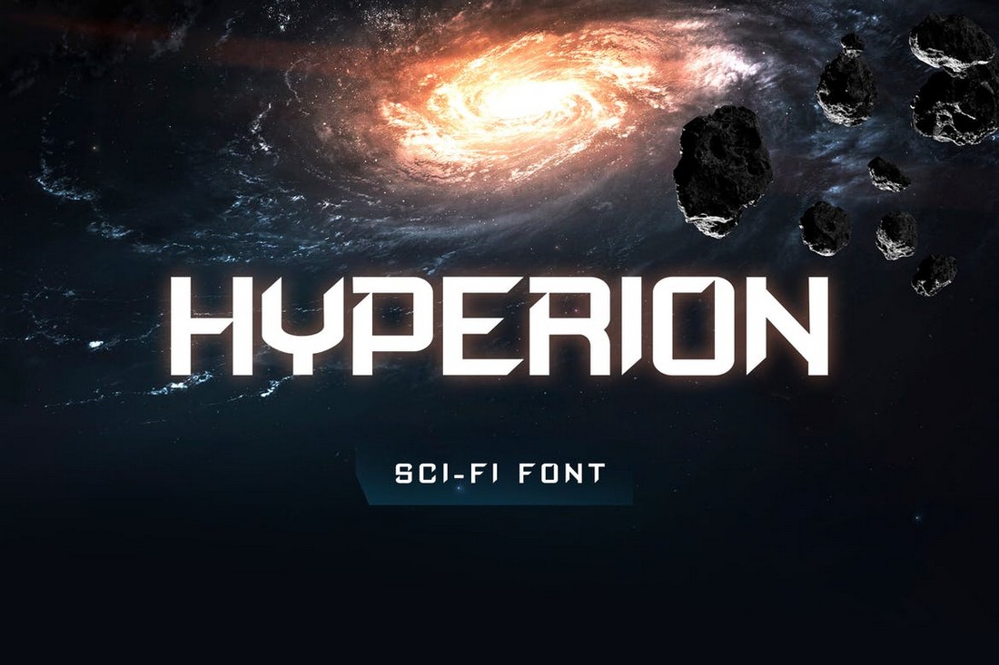 Hyperion - Cool Sci-Fi Font