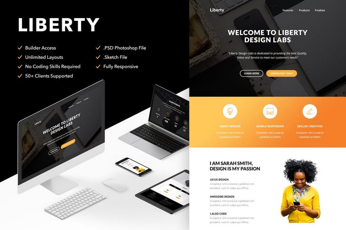 Liberty - Agency Email Newsletter Template