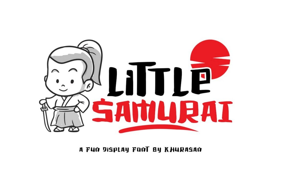 Little Samurai - Fun & Creative Font