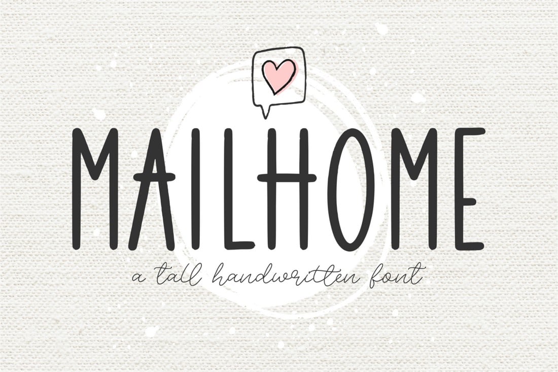 Mailhome - Free Skinny Font