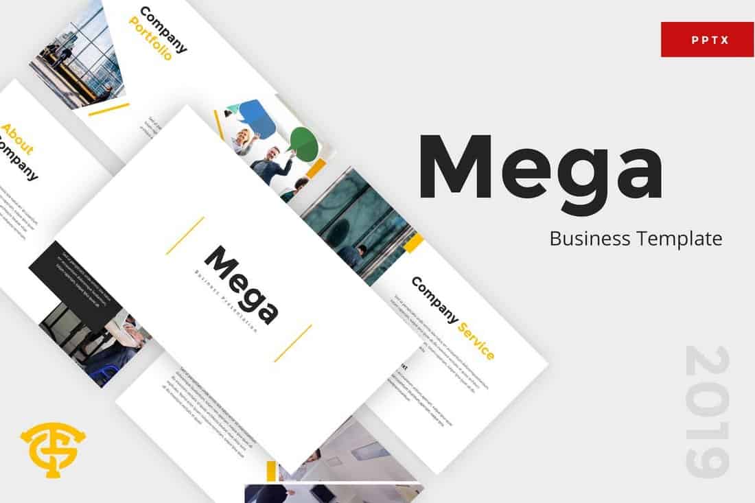 Mega Business - Powerpoint Template