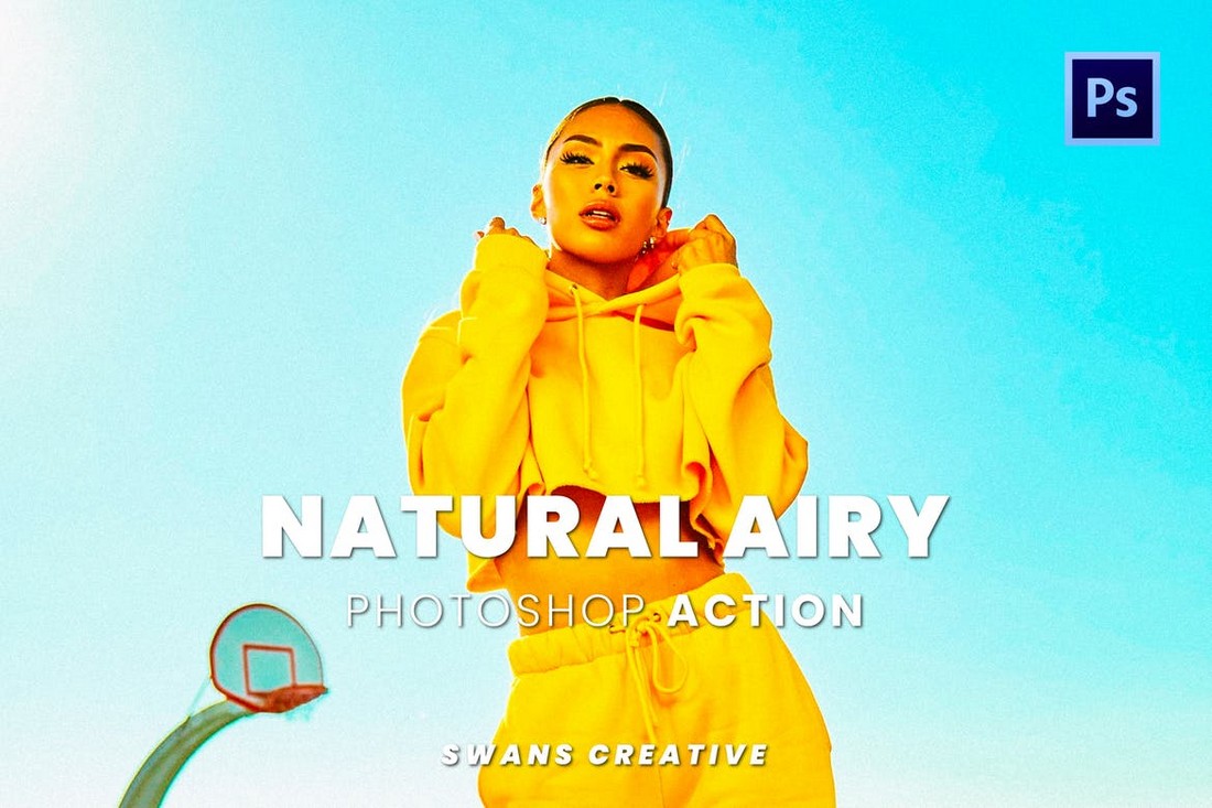 Natural Airy Effect Photoshop Action