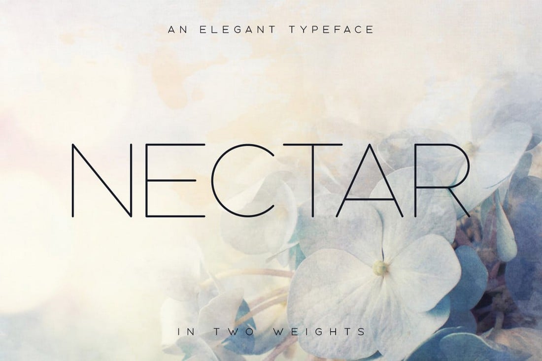 Nectar - Elegant Thin Font