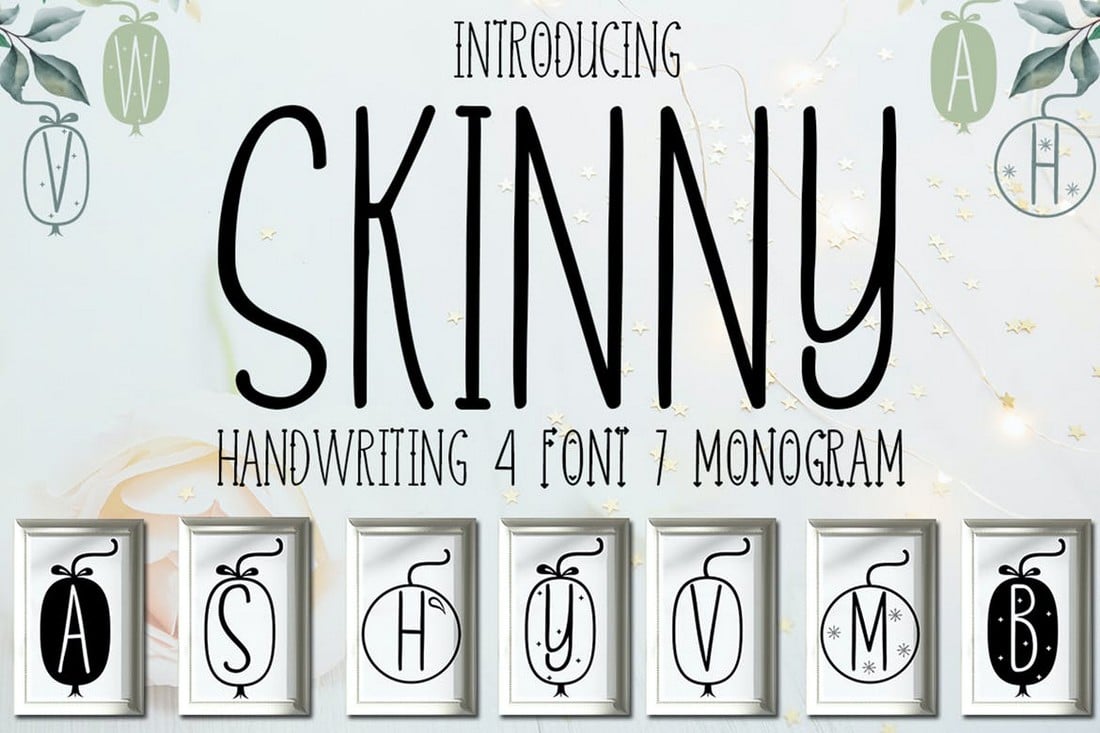Skinny - Creative Handwriting Fonts