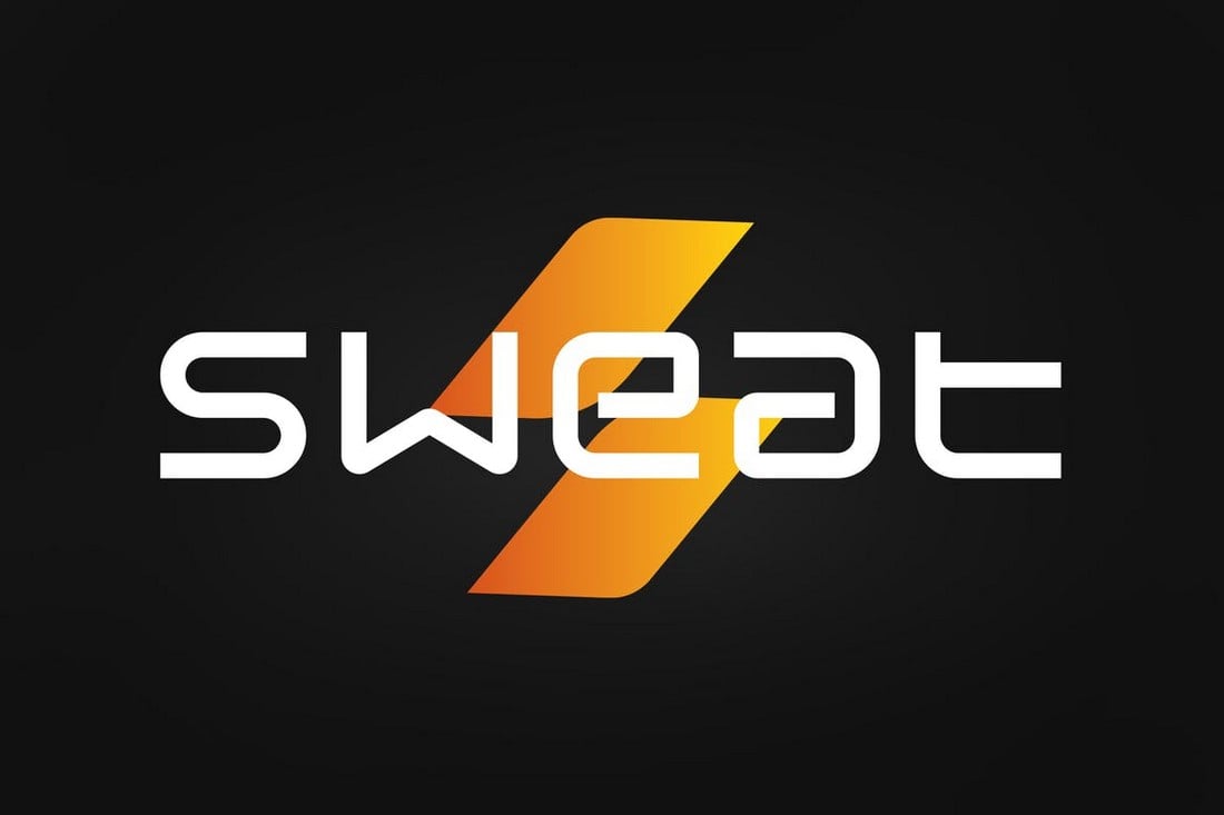 Sweat - YouTube Title Font