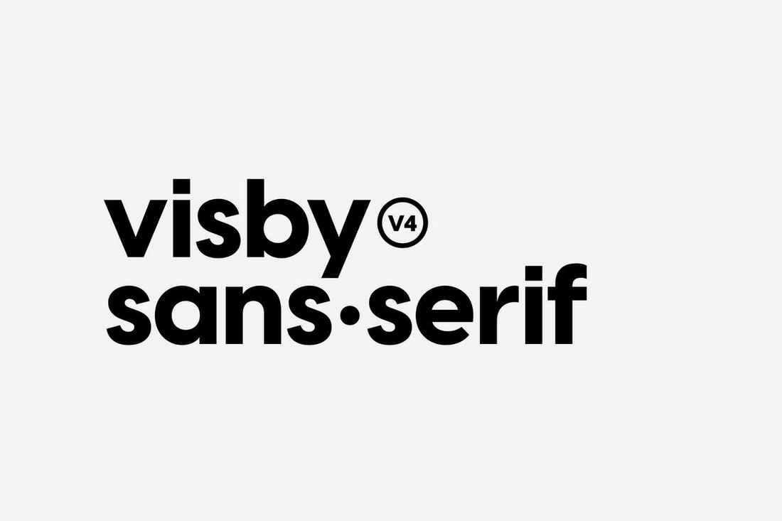 Visby CF - Clean Geometric Sans Serif Font