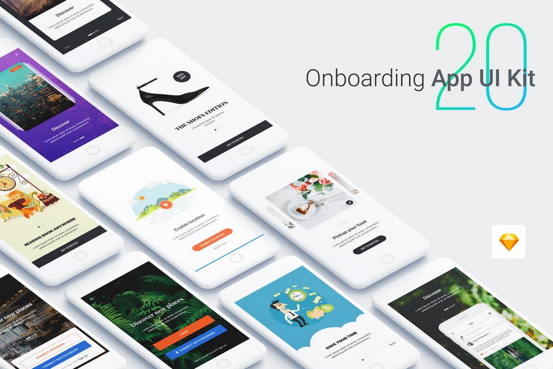 Walkthrough - Onboarding App UI Kit