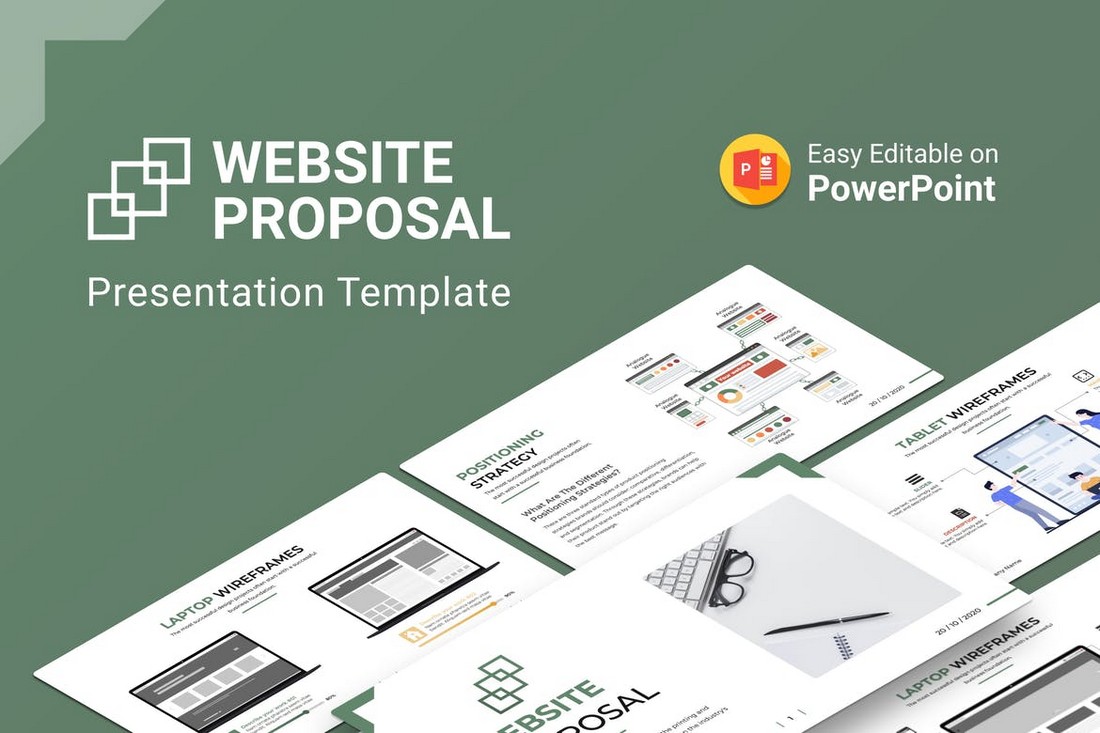 Website Proposal PowerPoint Template