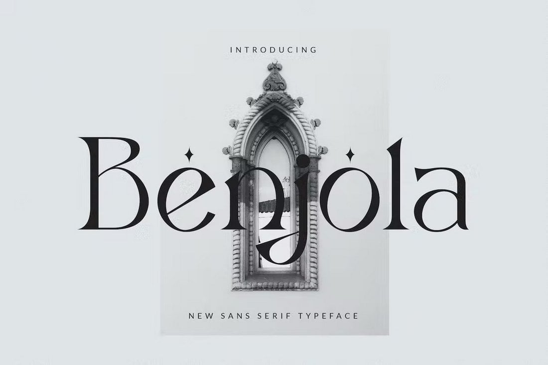 Benjola - Stylish Aesthetic Font