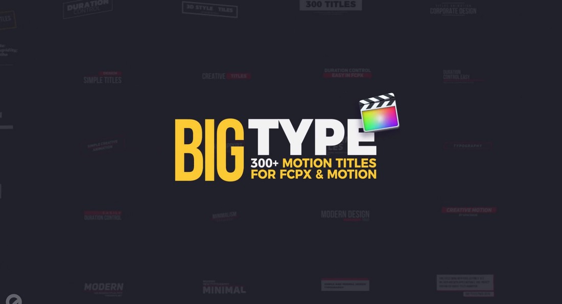 Big Type - 300 Titles for Final Cut Pro X